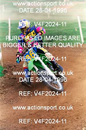 Photo: V4F2024-11 ActionSport Photography 28/04/1996 AMCA Northampton MXC - Milton Malsor _1_Experts #36