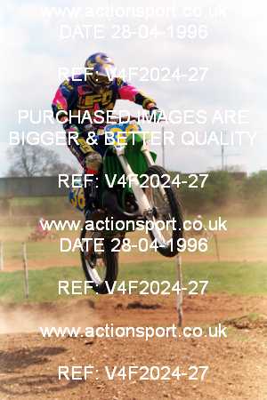 Photo: V4F2024-27 ActionSport Photography 28/04/1996 AMCA Northampton MXC - Milton Malsor _1_Experts #36