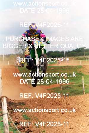 Photo: V4F2025-11 ActionSport Photography 28/04/1996 AMCA Northampton MXC - Milton Malsor _1_Experts #36
