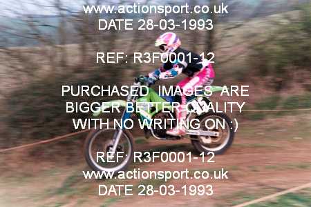 Photo: R3F0001-12 ActionSport Photography 28/03/1993 AMCA Severn Eagles MXC - Kelston _1_Juniors #95