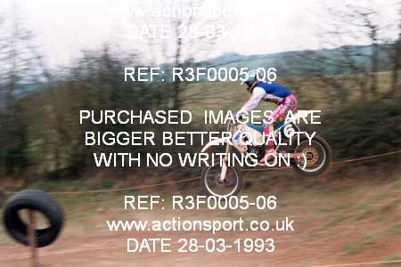 Photo: R3F0005-06 ActionSport Photography 28/03/1993 AMCA Severn Eagles MXC - Kelston _1_Juniors #6
