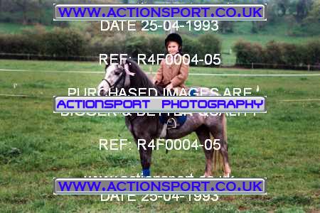Photo: R4F0004-05 ActionSport Photography 25/04/1993 Woodfield Stables Novice Cross Country - Cann Lane  CrossCountry