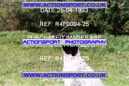 Photo: R4F0004-25 ActionSport Photography 25/04/1993 Woodfield Stables Novice Cross Country - Cann Lane  CrossCountry