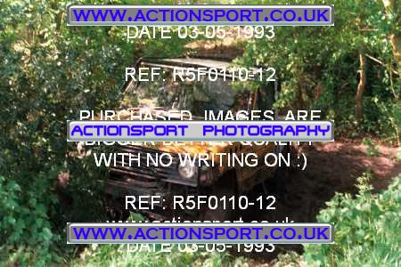 Photo: R5F0110-12 ActionSport Photography 03/05/1993 AWDC All Wheel Drive Club & Mendips 4x4 Club Trial - Compton Dando AllCompetitors