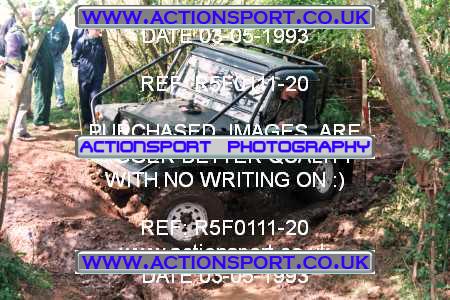 Photo: R5F0111-20 ActionSport Photography 03/05/1993 AWDC All Wheel Drive Club & Mendips 4x4 Club Trial - Compton Dando AllCompetitors