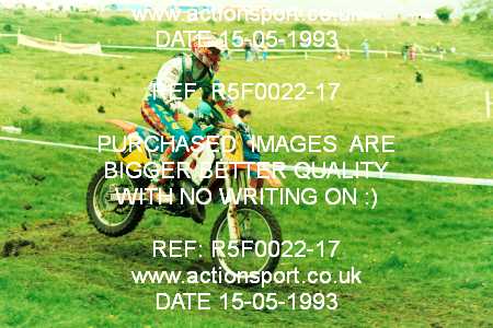 Photo: R5F0022-17 ActionSport Photography 15/05/1993 Corsham SSC Masters of Motocross - The Shoe _1_Experts #8