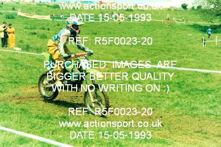 Photo: R5F0023-20 ActionSport Photography 15/05/1993 Corsham SSC Masters of Motocross - The Shoe _2_Seniors #52