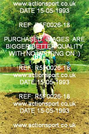 Photo: R5F0026-18 ActionSport Photography 15/05/1993 Corsham SSC Masters of Motocross - The Shoe _3_100s #89