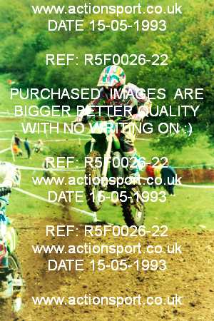 Photo: R5F0026-22 ActionSport Photography 15/05/1993 Corsham SSC Masters of Motocross - The Shoe _3_100s #46