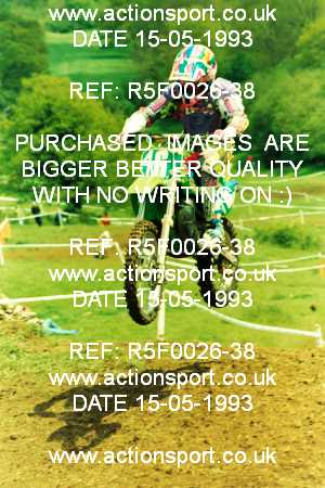 Photo: R5F0026-38 ActionSport Photography 15/05/1993 Corsham SSC Masters of Motocross - The Shoe _3_100s #46