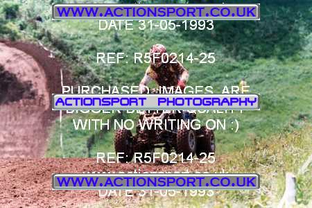 Photo: R5F0214-25 ActionSport Photography 31/05/1993 ACU Frome & District LCC - Asham Woods  _1_Quads #6003