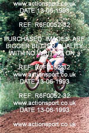 Photo: R6F0052-32 ActionSport Photography 13/06/1993 AMCA Marshfield MXC Mike Brown Memorial _4_250Seniors #198