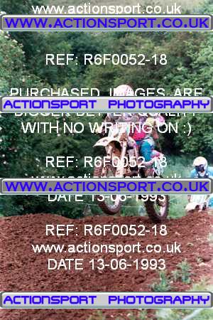 Photo: R6F0052-18 ActionSport Photography 13/06/1993 AMCA Marshfield MXC Mike Brown Memorial _4_250Seniors #89