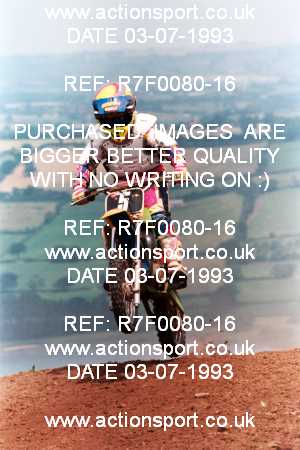Photo: R7F0080-16 ActionSport Photography 03/07/1993 Norton Radstock SSC - Burrington 5_Juniors #5