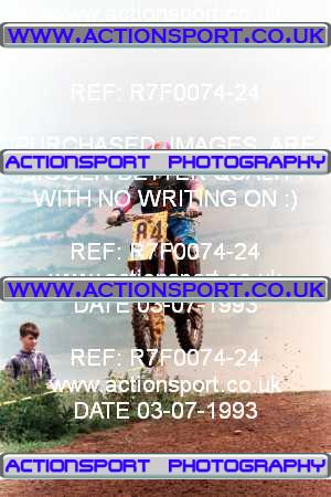 Photo: R7F0074-24 ActionSport Photography 03/07/1993 Norton Radstock SSC - Burrington 1_Experts #84