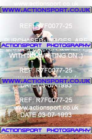 Photo: R7F0077-25 ActionSport Photography 03/07/1993 Norton Radstock SSC - Burrington 3_InterOpen #53