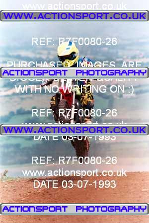 Photo: R7F0080-26 ActionSport Photography 03/07/1993 Norton Radstock SSC - Burrington 5_Juniors #18