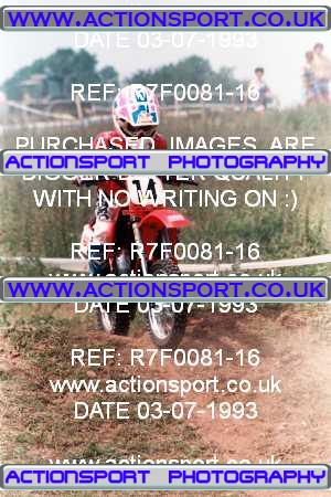 Photo: R7F0081-16 ActionSport Photography 03/07/1993 Norton Radstock SSC - Burrington 6_Autos #14