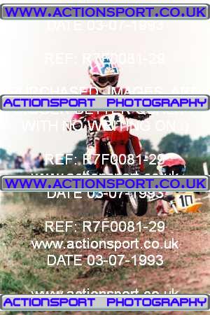 Photo: R7F0081-29 ActionSport Photography 03/07/1993 Norton Radstock SSC - Burrington 6_Autos #14