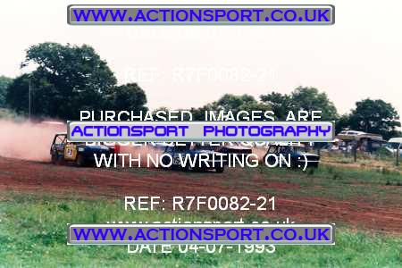 Photo: R7F0082-21 ActionSport Photography 04/07/1993 Bristol South Autograss Club - Winterbourne  _1_Ladies #3