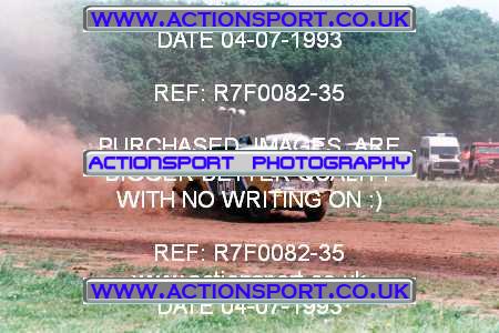 Photo: R7F0082-35 ActionSport Photography 04/07/1993 Bristol South Autograss Club - Winterbourne  _1_Ladies #11