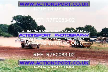 Photo: R7F0083-02 ActionSport Photography 04/07/1993 Bristol South Autograss Club - Winterbourne  _1_Ladies #11