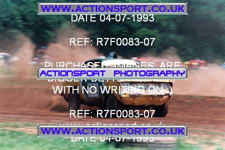 Photo: R7F0083-07 ActionSport Photography 04/07/1993 Bristol South Autograss Club - Winterbourne  _1_Ladies #11