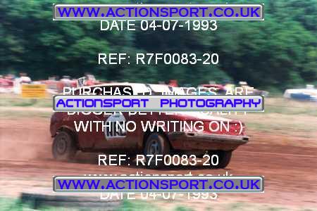 Photo: R7F0083-20 ActionSport Photography 04/07/1993 Bristol South Autograss Club - Winterbourne  _1_Ladies #2