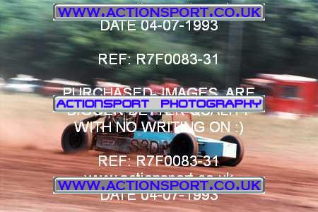 Photo: R7F0083-31 ActionSport Photography 04/07/1993 Bristol South Autograss Club - Winterbourne  _1_Ladies #3