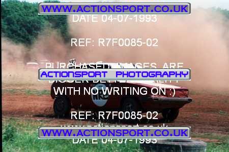 Photo: R7F0085-02 ActionSport Photography 04/07/1993 Bristol South Autograss Club - Winterbourne  _1_Ladies #2