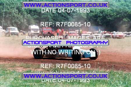 Photo: R7F0085-10 ActionSport Photography 04/07/1993 Bristol South Autograss Club - Winterbourne  _1_Ladies #3