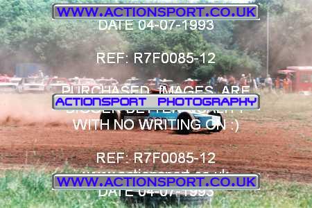 Photo: R7F0085-12 ActionSport Photography 04/07/1993 Bristol South Autograss Club - Winterbourne  _1_Ladies #3