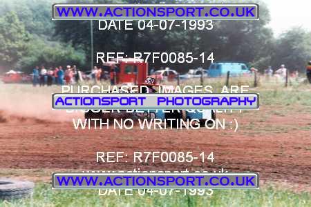 Photo: R7F0085-14 ActionSport Photography 04/07/1993 Bristol South Autograss Club - Winterbourne  _1_Ladies #3