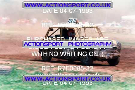 Photo: R7F0085-32 ActionSport Photography 04/07/1993 Bristol South Autograss Club - Winterbourne  _1_Ladies #11
