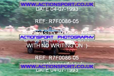 Photo: R7F0086-05 ActionSport Photography 04/07/1993 Bristol South Autograss Club - Winterbourne  _2_Mens #71