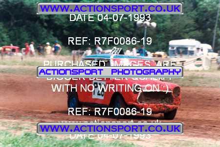 Photo: R7F0086-19 ActionSport Photography 04/07/1993 Bristol South Autograss Club - Winterbourne  _2_Mens #28