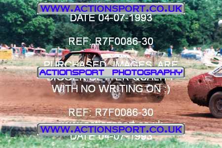 Photo: R7F0086-30 ActionSport Photography 04/07/1993 Bristol South Autograss Club - Winterbourne  _2_Mens #71