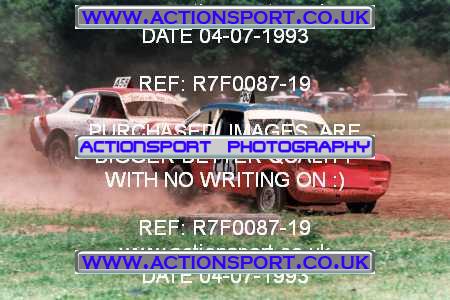 Photo: R7F0087-19 ActionSport Photography 04/07/1993 Bristol South Autograss Club - Winterbourne  _2_Mens #63