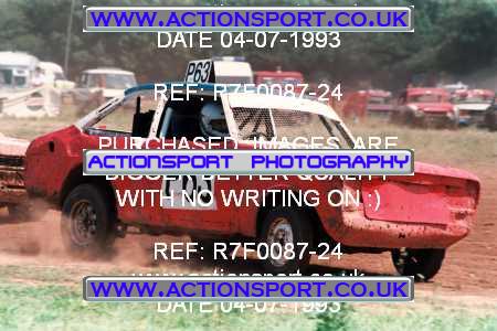 Photo: R7F0087-24 ActionSport Photography 04/07/1993 Bristol South Autograss Club - Winterbourne  _2_Mens #63