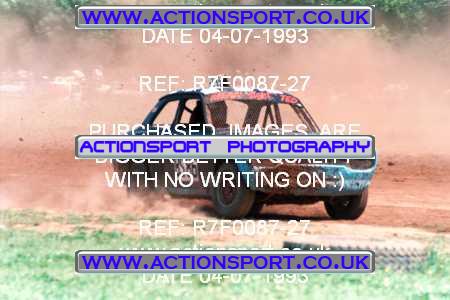 Photo: R7F0087-27 ActionSport Photography 04/07/1993 Bristol South Autograss Club - Winterbourne  _2_Mens #86