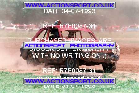 Photo: R7F0087-31 ActionSport Photography 04/07/1993 Bristol South Autograss Club - Winterbourne  _2_Mens #8
