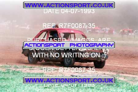 Photo: R7F0087-35 ActionSport Photography 04/07/1993 Bristol South Autograss Club - Winterbourne  _2_Mens #8