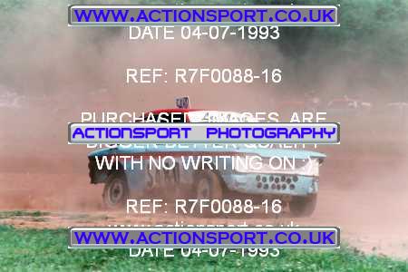Photo: R7F0088-16 ActionSport Photography 04/07/1993 Bristol South Autograss Club - Winterbourne  _2_Mens #48