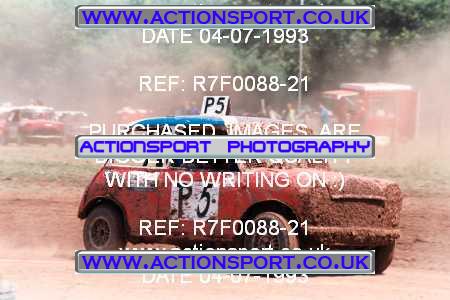 Photo: R7F0088-21 ActionSport Photography 04/07/1993 Bristol South Autograss Club - Winterbourne  _2_Mens #5