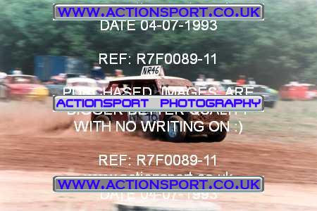Photo: R7F0089-11 ActionSport Photography 04/07/1993 Bristol South Autograss Club - Winterbourne  _2_Mens #46