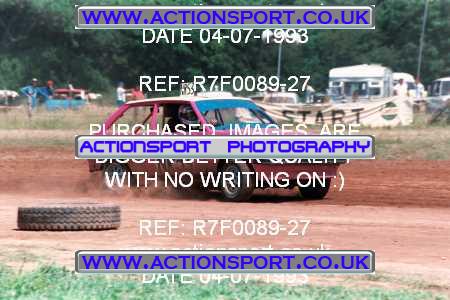 Photo: R7F0089-27 ActionSport Photography 04/07/1993 Bristol South Autograss Club - Winterbourne  _2_Mens #53