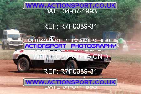 Photo: R7F0089-31 ActionSport Photography 04/07/1993 Bristol South Autograss Club - Winterbourne  _2_Mens #11