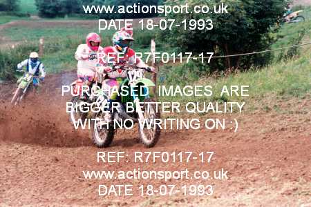 Photo: R7F0117-17 ActionSport Photography 18/07/1993 AMCA Bath AMCC - Ston Easton  _1_Juniors #39