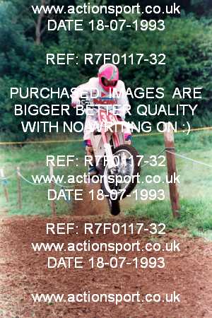 Photo: R7F0117-32 ActionSport Photography 18/07/1993 AMCA Bath AMCC - Ston Easton  _1_Juniors #39