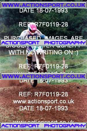 Photo: R7F0119-28 ActionSport Photography 18/07/1993 AMCA Bath AMCC - Ston Easton  _2_Seniors #73